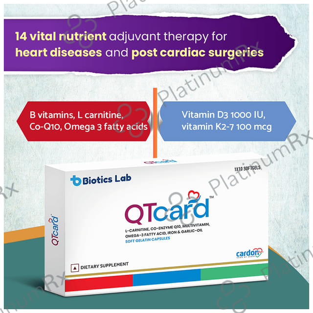 Qtcard Soft Gelatin Capsule