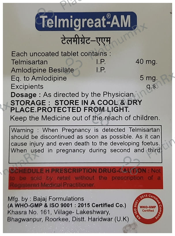 Telmigreat-AM Tablet