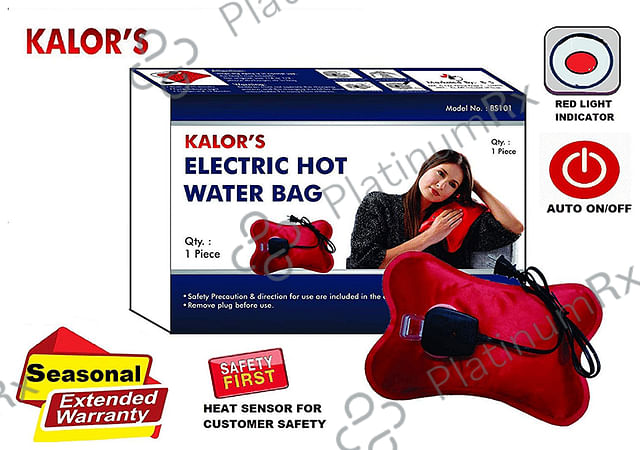 Kalor Rechargeable Electric Hot Water Bag with Gel Multicolor