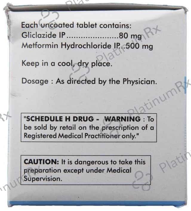 Dianorm M 80/500mg Tablet 15s