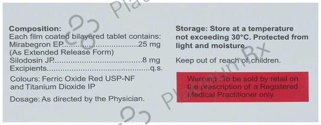 Maxvoid M 25/8mg Tablet 10s