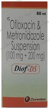 Diof DS 200/100mg Oral Suspension 60ml