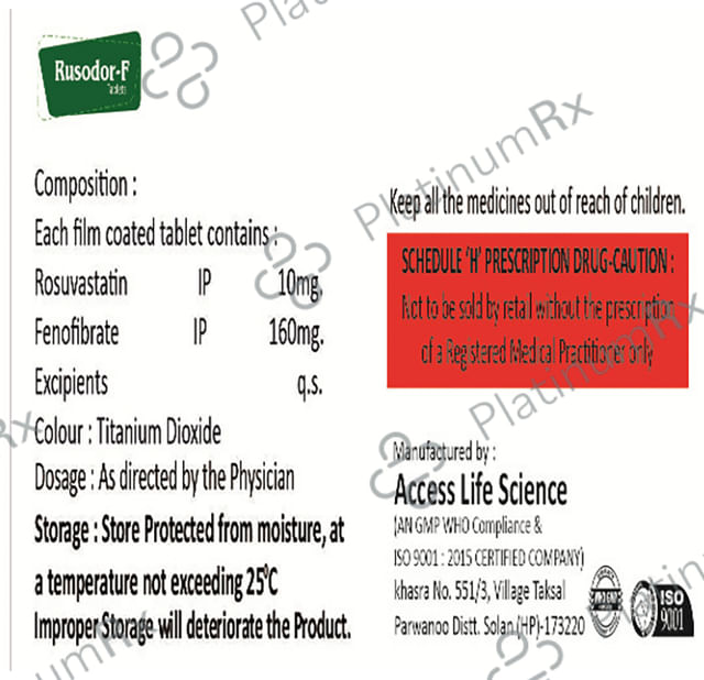 Rusodor-F Tablet