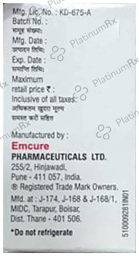 Orofer FCM 1K 50mg Injection 20ml