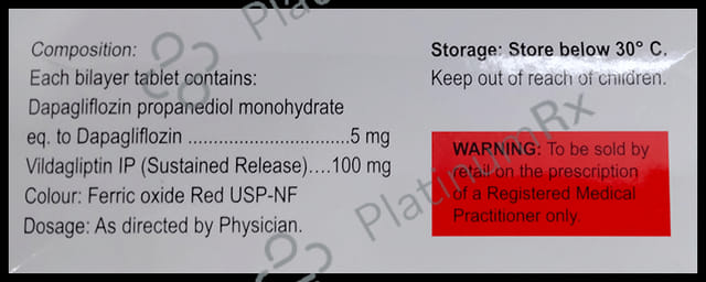 Zomelis D 5/100mg Tablet SR 10s