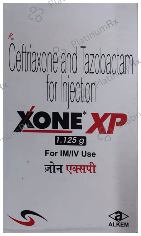 Xone XP 1000mg/125mg Injection 5ml