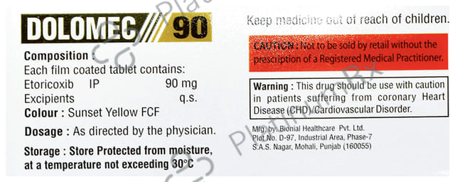 Dolomec 90 Tablet