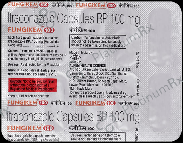 Fungikem 100mg Capsule 10s