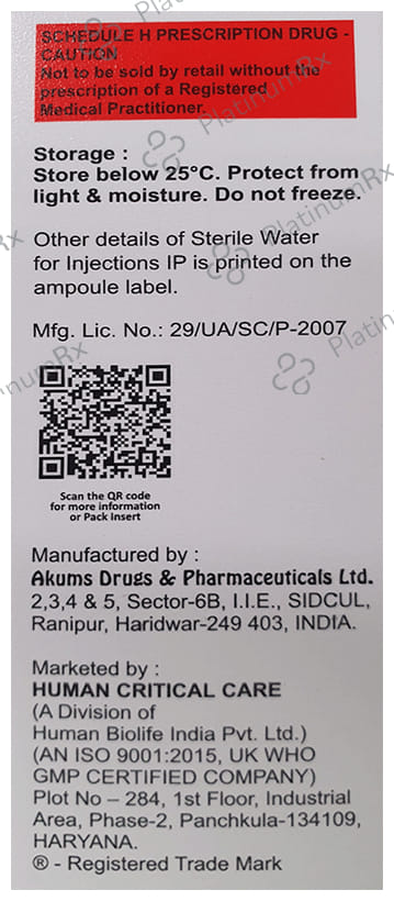 Amentoclav 1.2gm Injection 1s