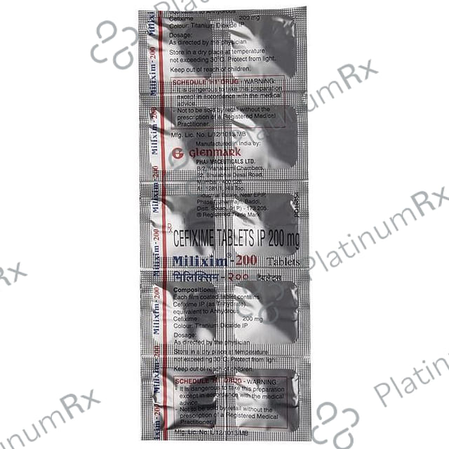 Milixim 200mg Tablet 10s