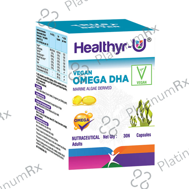 Healthyr-U Vegan Omega DHA Capsule