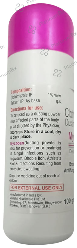 Mycoban 1% Dusting Powder
