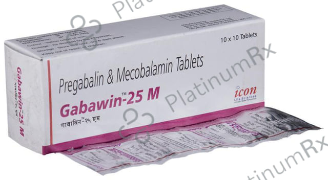 Gabawin 25 M Tablet