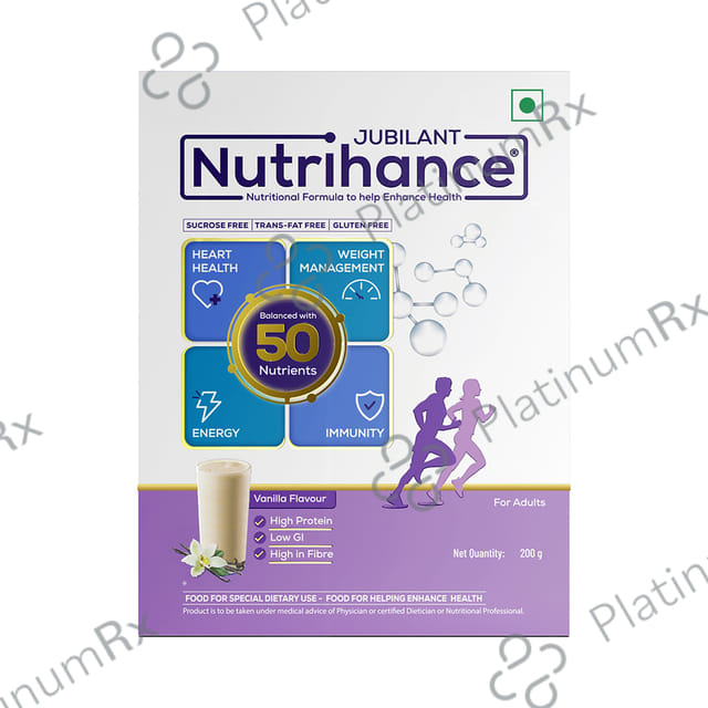 Jubilant Nutrihance Vanilla Powder 200gm