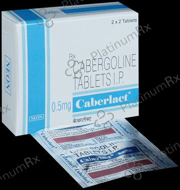 Caberlact 0.5mg Tablet 2s