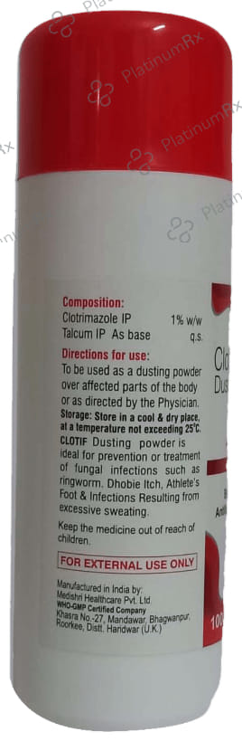 Clotif Dusting Powder