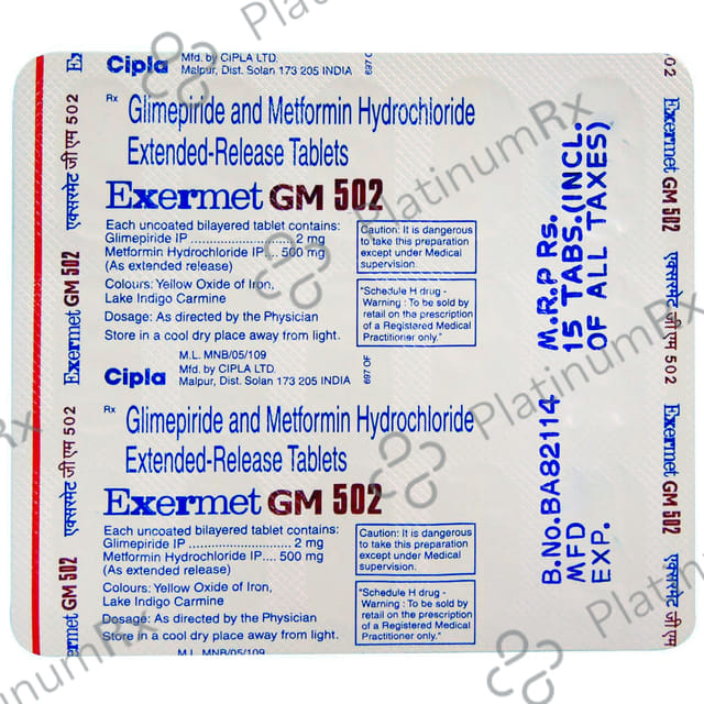 Exermet GM 502 Tablet 15s