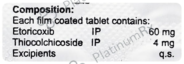 Etorixob MR 60/4mg Tablet 10s