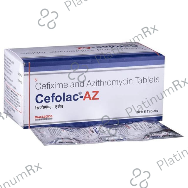Cefolac AZ 500/200mg Tablet 6s