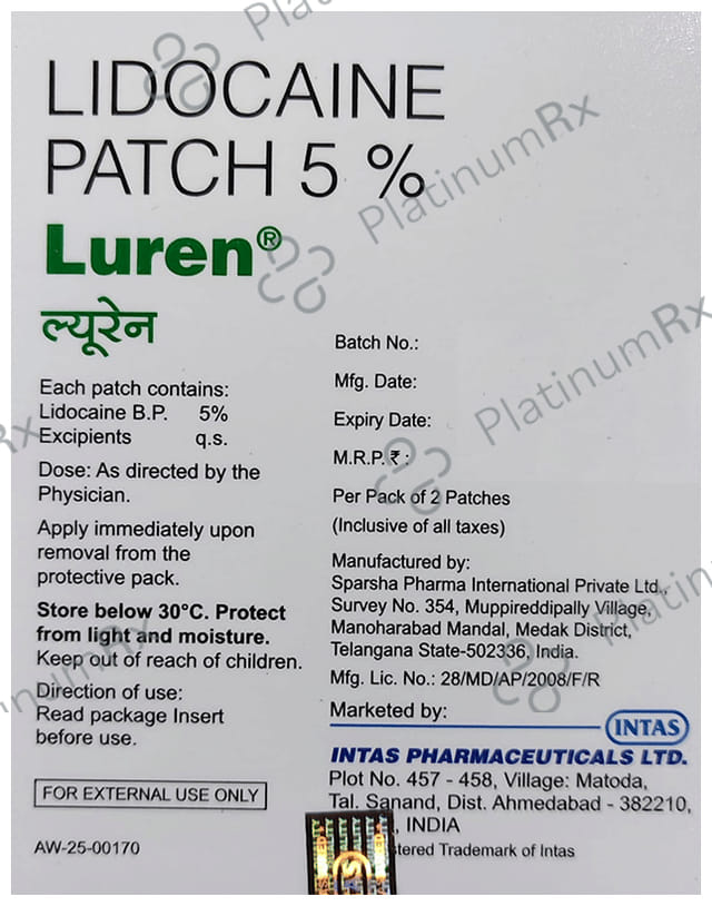 Luren 5% Patch 2s