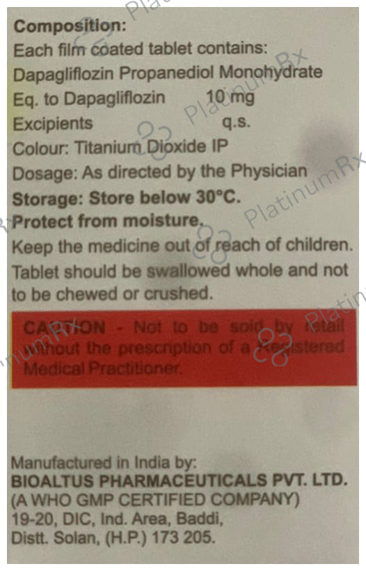 Dapspire 10mg Tablet 15s