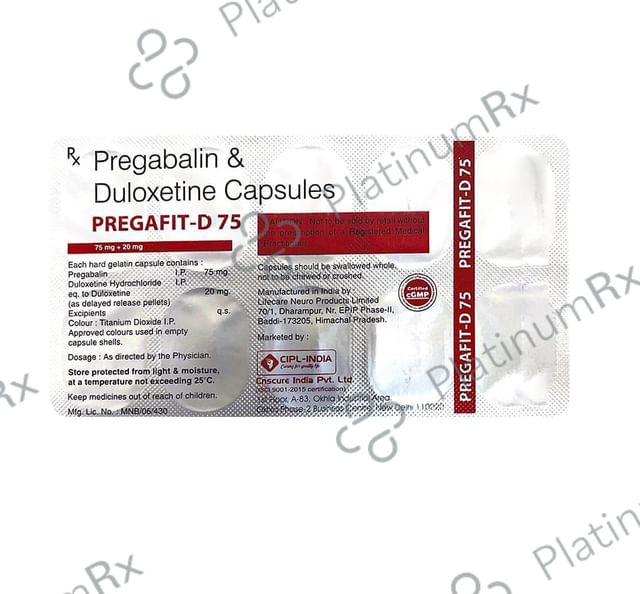 Pregafit-D 75 Capsule