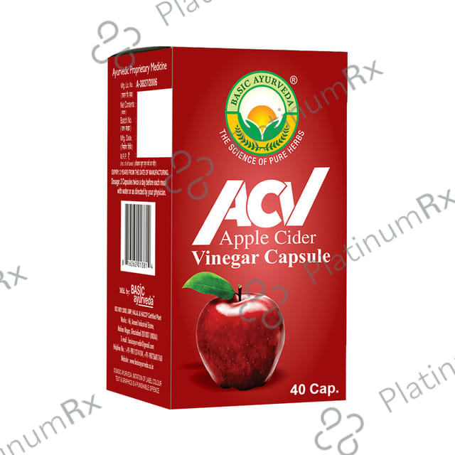 Basic Ayurveda Apple Cider Vinegar Capsule