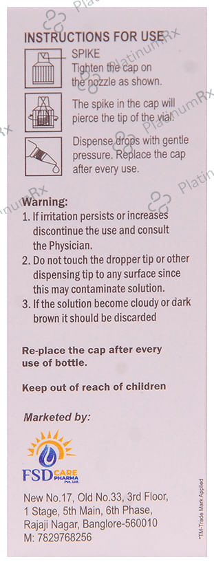 Moxydrips 0.5% Eye Drop 5ml