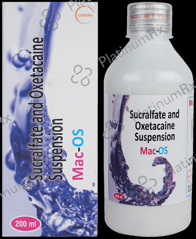 Mac OS 20/1000mg Suspension 200ml