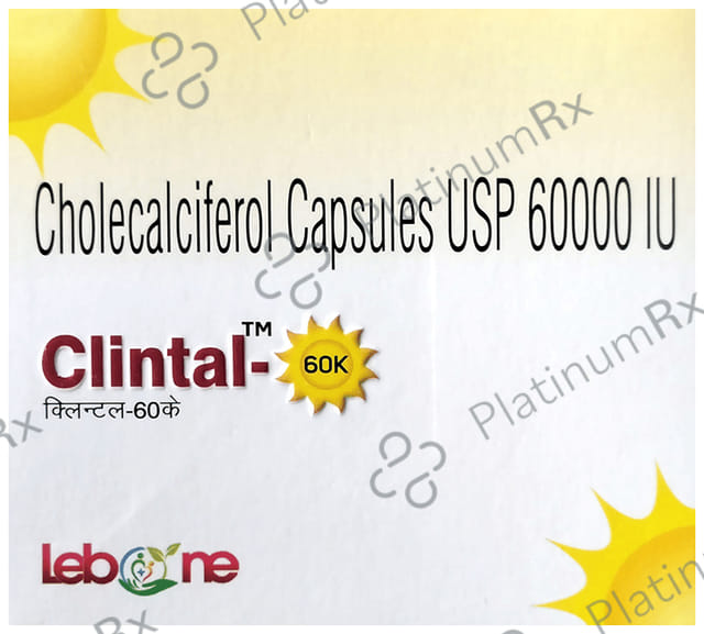 Clintal 60K Soft Gelatin Capsule