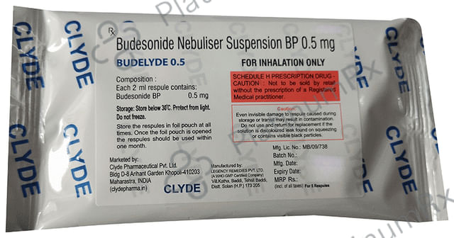 Budelyde 0.5mg Respules 5X2ml