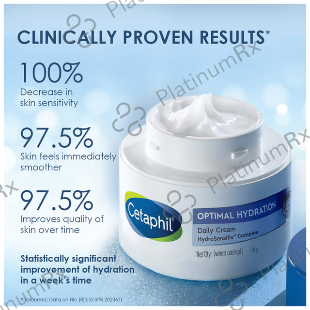 Cetaphil Optimal Hydration Daily Cream 50gm