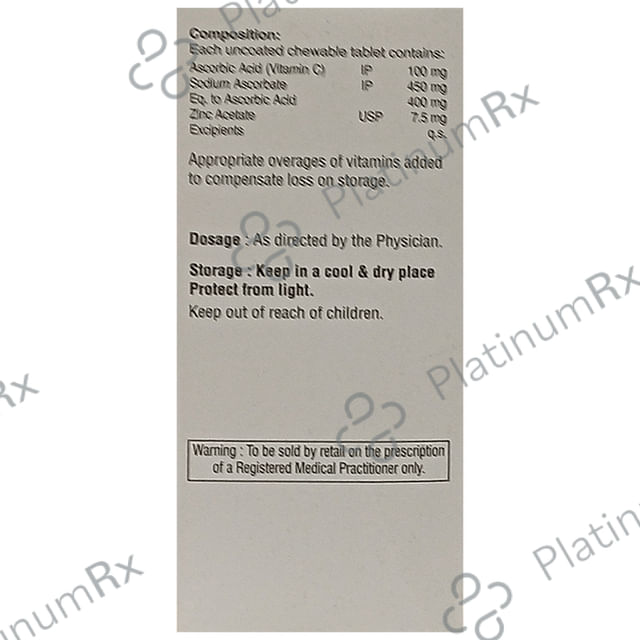 Zivinix-C Chewable Tablet