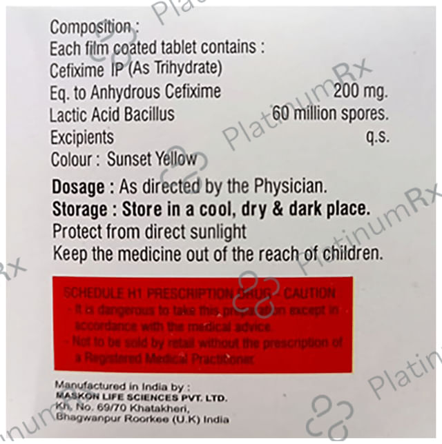 Cefichem LB 200 Tablet