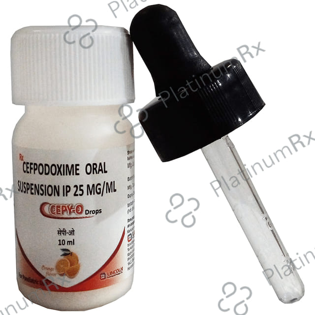 Cepy O Oral Drops Orange Flavour 10ml