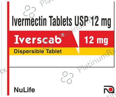 Iverscab 12mg Dispersible Tablet
