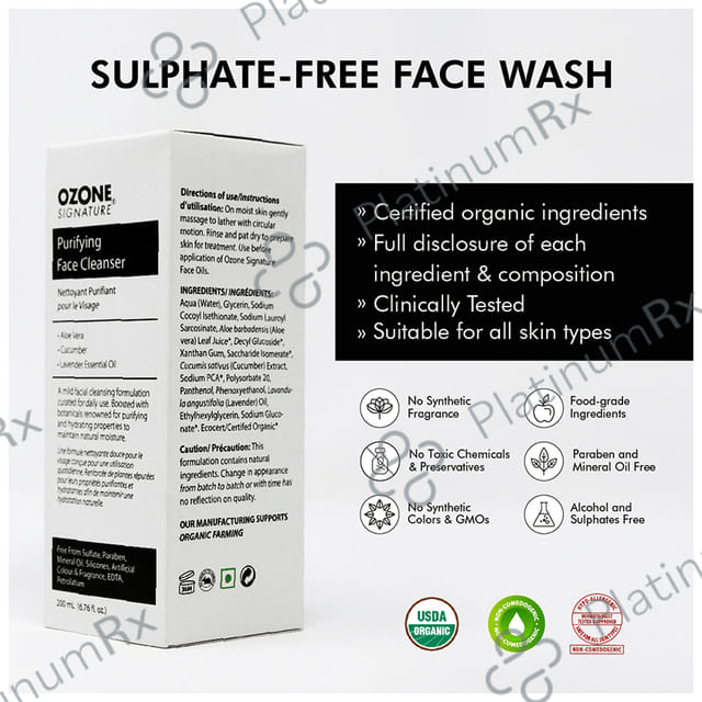 Ozone Signature Purifying Face Cleanser