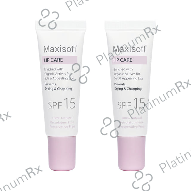 Maxisoft Lip Care SPF 15 (10gm Each) 2 Tubes