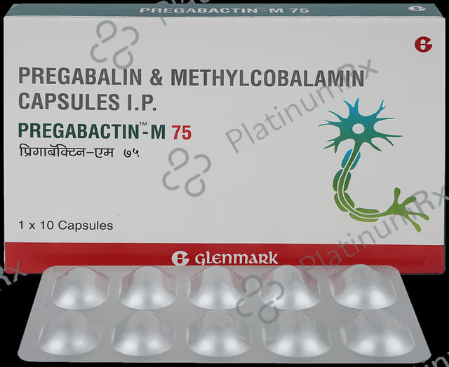 Pregabactin M 750mcg/75mg Capsule 10s