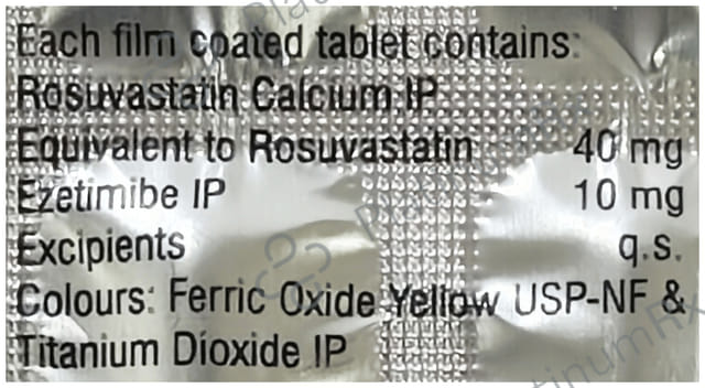 Rosuless EZ 40/10mg Tablet 10s