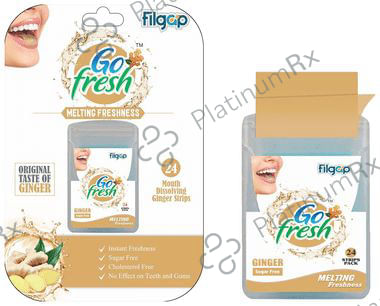 Filgap Go Fresh Mouth Dissolving Strip Ginger Flavour 24s