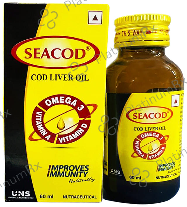 Seacod Cod Liver Oil 60ml
