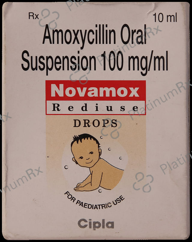 Novamox 100mg Rediuse Drop 10ml