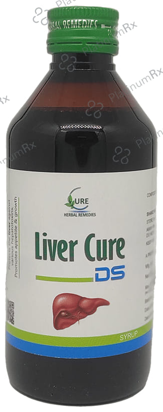 Cure Herbal Remedies Liver Cure Ds 200 ml