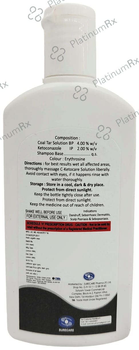 C Ketocare Lotion 100ml
