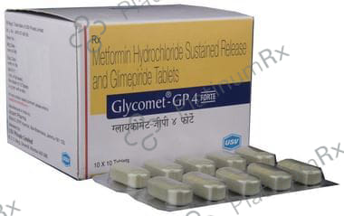 Glycomet GP 4/1000mg Forte Tablet PR 10s