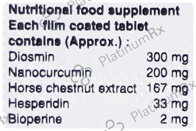 Veinflux NC 300/33mg Tablet 10s