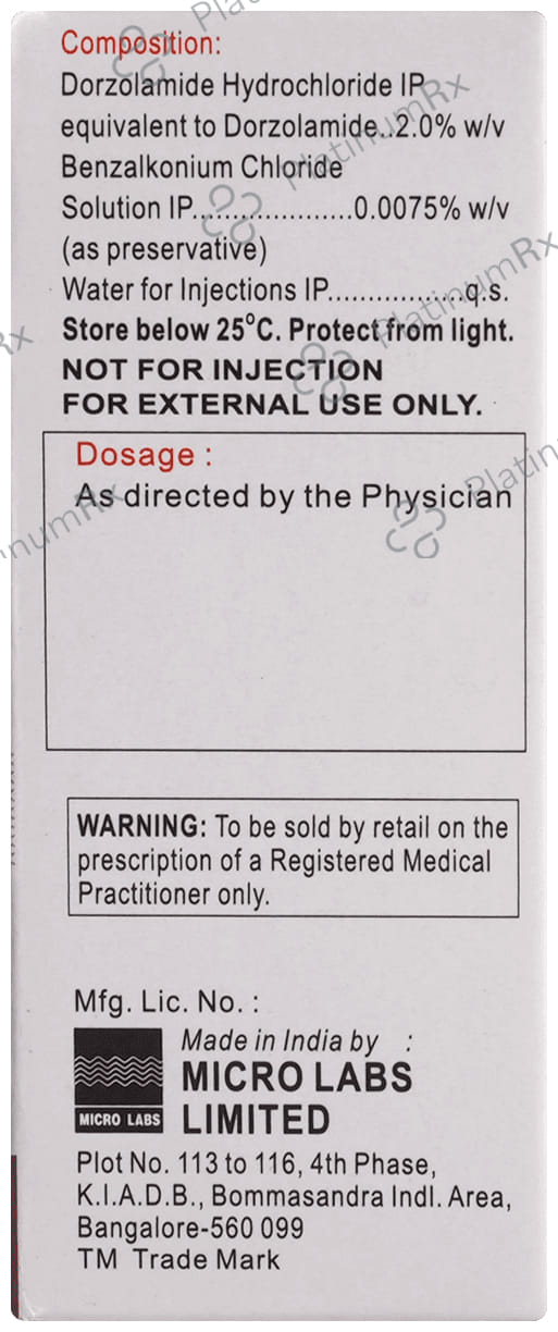 Monosopt 2% Eye Drop 5ml