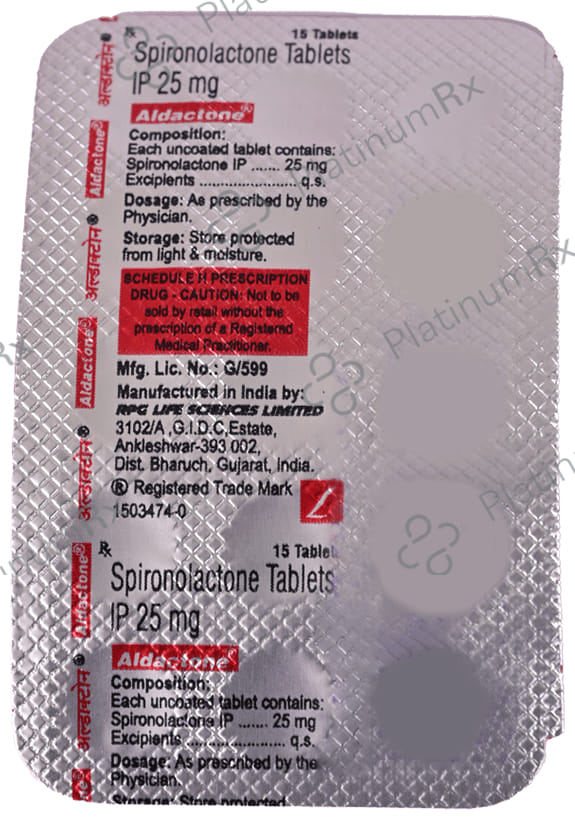 Aldactone 25mg Tablet 15s