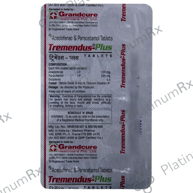 Tremendus Plus Tablet